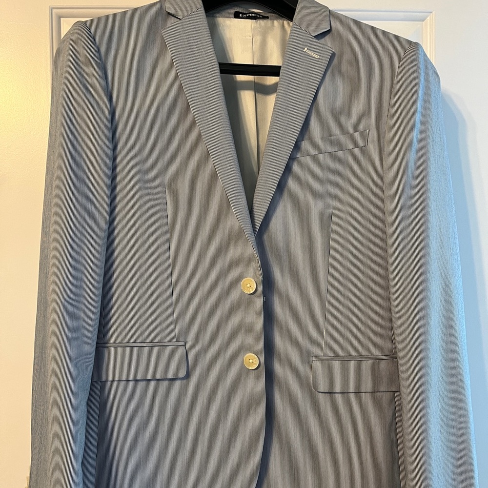 Men’s Express Seersucker Blazer